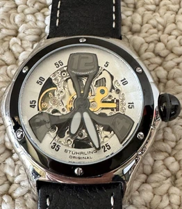 Stuhrling Original Automatic 20 Jewels CAL.ST-90050 Watch - Picture 1 of 14