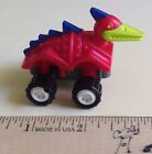 DINO Dinosaur CRAWLER 1994 BURGER KING Toy car Wind Up Red pterodactyl 