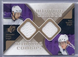 2007/08 SPX Alexander Frolov Anze Kopitar WC dual jersey - Picture 1 of 1