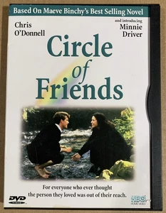 Circle of Friends (DVD, 1994) Chris O'Donnell Minnie Driver Romantic Drama - Imagen 1 de 6