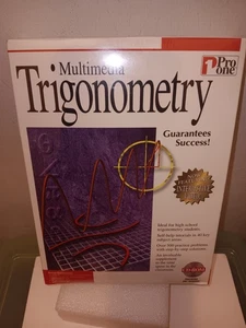 Pro One PC CD-Rom Big Box TRIGONOMETRY BRAND NEW - Afbeelding 1 van 3