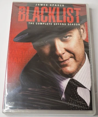 2014 THE BLACKLIST COMPLETE SECOND SEASON DVD NEW SEALED STARRING JAMES SPADER - Image 1 of 2