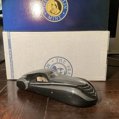 Franklin Mint 1939 Duesenberg Coupe Simone Midnight Ghost SIGNED w/Portfolio - Image 1 of 4