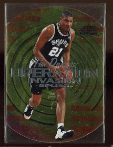 1999 Fleer Force Operation Invasion Tim Duncan #4OI - Picture 1 of 2