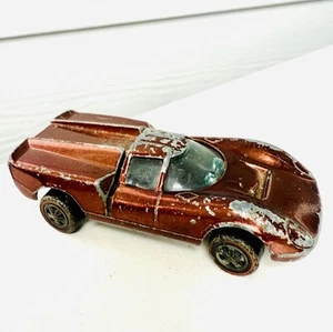 Hot Wheels Redline 1968 Lola GT70 US Brown Grand Prix Original Diecast Car - Picture 1 of 7