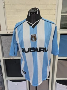 Coventry City Vintage 2000 2001 Home Football Shirt CCFC Top Small Top S Striped - Picture 1 of 6