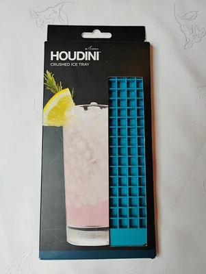 Bandeja de hielo triturado de silicona azul Houdini H9-15759T para mini cubos Foto 1 de 2