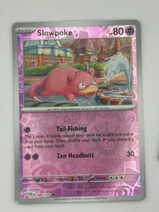 Slowpoke 085/193 (LP) - Paldea Evolved Reverse Holo Common - Picture 1 of 2
