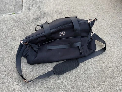 Calia by Carrie Underwood Black Duffle Bag Travel Gym Bag - Image 1 of 4