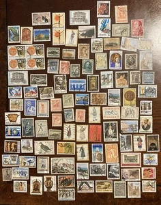 Estampillas de Grecia (101 diferentes) incl. #234, 794, 1018, 1441-2, 1085, 1124 (usadas y H - Imagen 1 de 3