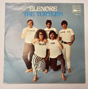The Turtles Elenore & Surgery Dan 45 RPM Record W/Picture Sleeve White Whale  - Imagen 1 de 4