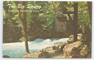 Postal La Gran Primavera Primavera Más Grande en EE. UU. Missouri Ozarks - Imagen 1 de 2