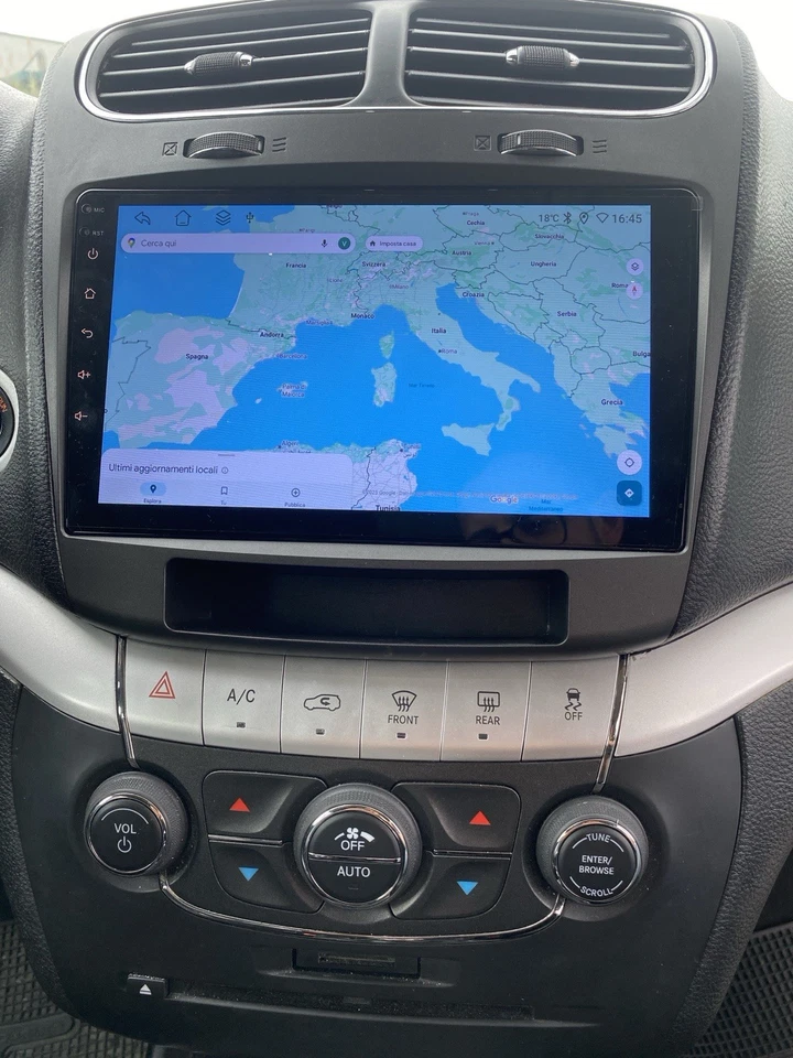 Autoradio Per Fiat Freemont 2011-2020 Android Auto WIFI CarPlay Wireless Navi - Immagine 1 di 4