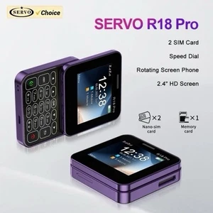 SERVO R18 Pro Dual SIM 2.4" HD Rotating Screen Smartphone - Picture 1 of 13