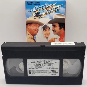 Smokey and the Bandit VHS Tape Movie Burt Reynolds Sally Field Jackie Gleason 96 - Foto 1 di 5