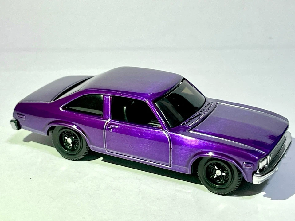 Chevy Nova 1979 Matchbox Spectraflame púrpura hecho a medida 😈😈😈 coche duro Foto 1 de 4
