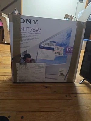 Sony MFM-HT75W LCD 17” TV/PC Display W/ Remote  - Image 1 of 4