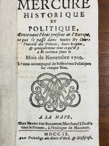 Toggenburg Swiss 1709 Naturalization Protestants Prussian Girona Spain Mons - Picture 1 of 16