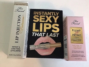 Set Too Faced Plump Prime Primer Serum 0,24 + Lippeninjektion Extrem 0,05 Oz. Mini - Bild 1 von 1