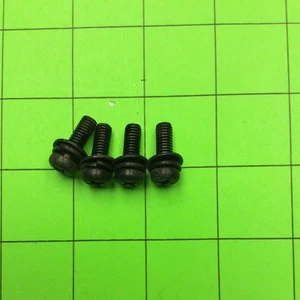 Sanyo DP42647 TV Television 4 Black Stand Screw - Picture 1 of 2