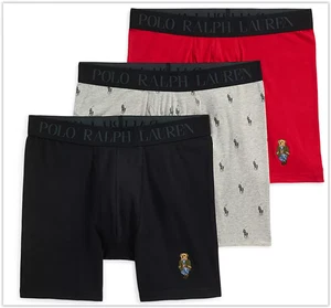 PACK de 3 calzoncillos boxer de algodón refrescante XL Polo Ralph Lauren OSO/Allover Pony XL - Imagen 1 de 10