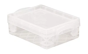 Advantus Clear Crayon Box - Airtight Stackable 4 Unit Set - Picture 1 of 1