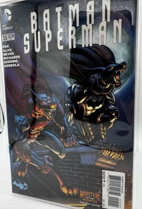 Batman Superman #15 Monsters Of The Month Variant DC Comics The New 52 2014 - Imagen 1 de 2