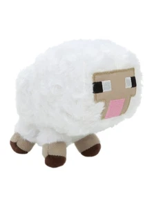 Jazwares Minecraft Overworld Baby Sheep 6" Plush - Picture 1 of 1