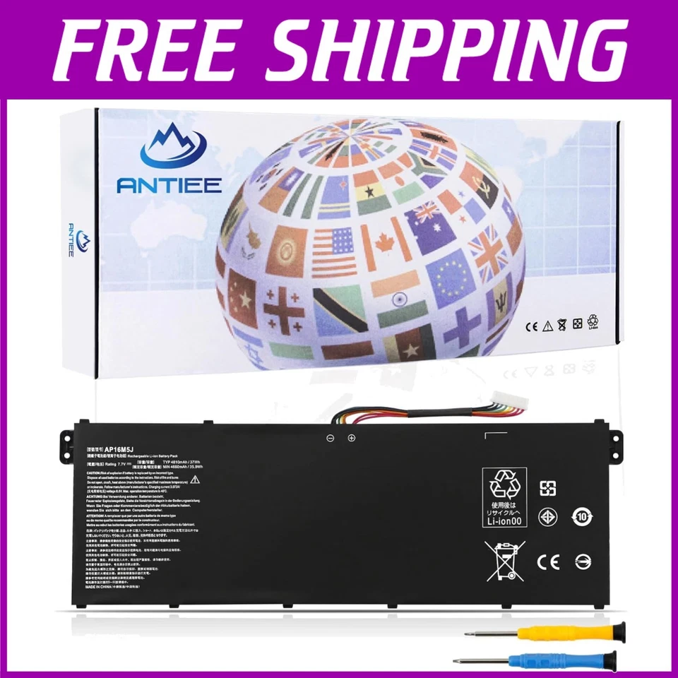 Batería confiable para computadora portátil Acer Aspire - 4810 mAh, certificada UL/CE/FCC para seguridad Foto 1 de 4