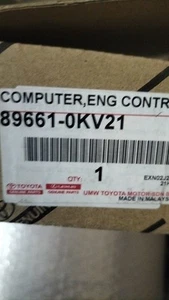 Genuine OEM Engine Control Computer ECU 89661-0KV21 Fits 11-15 Toyota Hilux 2KD - Bild 1 von 2