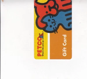 Petco 2009 Used Gift Card  NO VALUE  for collectible purposes only - Picture 1 of 1