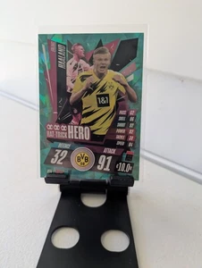 Erling Haaland Hattrick Hero - 2020/21 Topps Match Attax UEFA Champions League - Bild 1 von 2