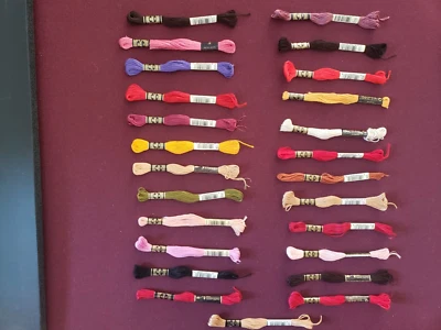 Lot of 25 Cotton Thread DMC #25. 25 assorted colors. New Price! - Image 1 of 4