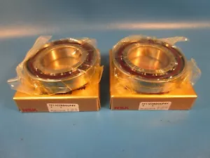 NSK 7211CTRDULP4Y, Pair of Super Precision Spindle Bearing, 55MM Bore; 100MM OD - Picture 1 of 9