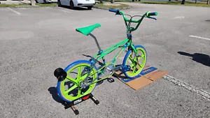 1986 Haro Master Green and Chrome 2016 Reissue Dennis Mccoy DMC Freestyle BMX - Picture 1 of 22