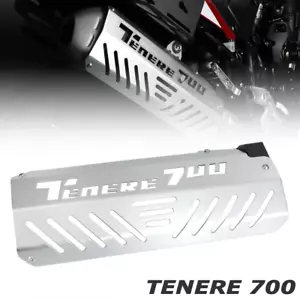 Exhaust Pipe Guard Cover Crash Protector For YAMAHA Tenere700 XTZ07 Rally XTZ700 - Picture 1 of 12