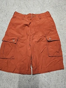 Wearfirst Youth Girls Burnt Orange Bermuda Style Khaki Shorts Size 10 - Picture 1 of 10