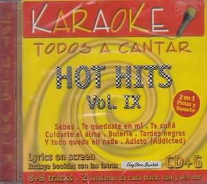 Alex Ubago,Haash,Chayanne,Aleks Syntek Hot Hits Vol IX Karaoke Nuevo Sealed - Imagen 1 de 2