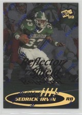 1999 Press Pass Reflectors /245 Sedrick Irvin #R23 Rookie RC