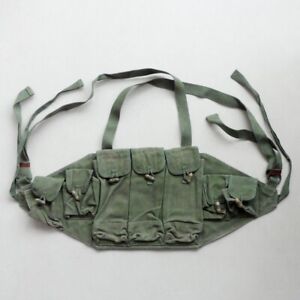 Chinese Military Type 56 Mag Bag Field Ammo Pouch Chicom Type 56 Chest Rig Green