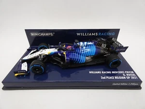 Williams Mercedes FW43B George Russell 2° GP Del Belgio 2021 Minichamps 1/43 F1 - Foto 1 di 3