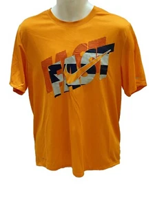Nuova camicia NIKE RUNNING uomo DriFit StayCool ventilata riciclata palestra arancione M - Foto 1 di 3