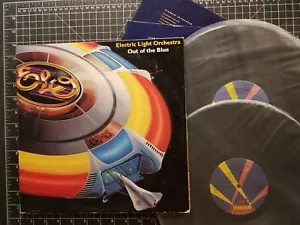 ELO Out Of The Blue 2LP w/ INNERS Vinyl JEFF LYNNE Rock ELECTRIC LIGHT ORCHESTRA - Picture 1 of 13
