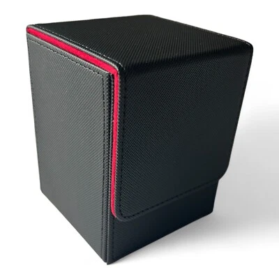 100+ Top Loading PU Leather Deck Box/Case/Storage/Protector/Trading Card/TCG - Image 1 of 4