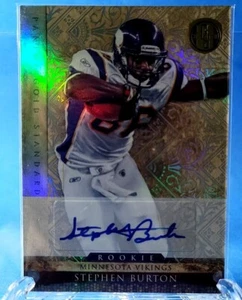 Stephen Burton 2012 Panini Autographed NFL Rookie card No. 242 * 216 of 499 - Picture 1 of 2