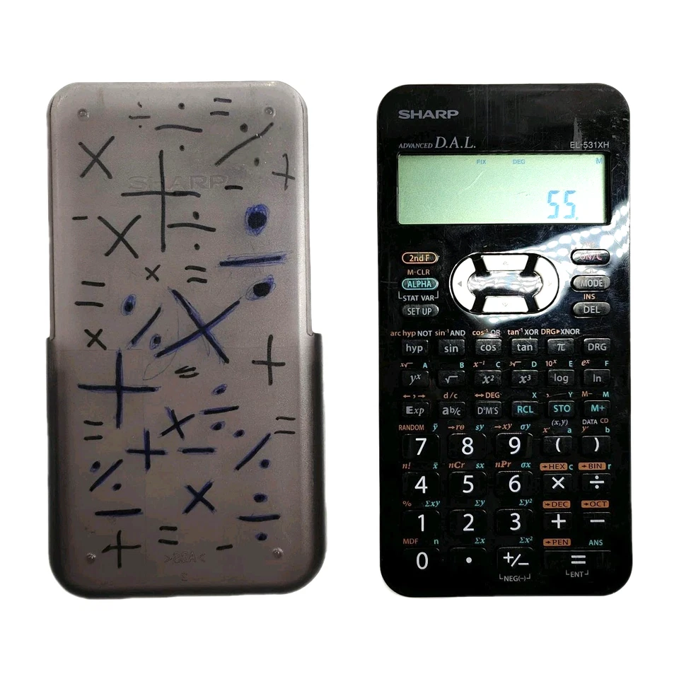 Sharp EL-531XH Advanced Scientific Calculator D.A.L Tested Fully Working - Image 1 of 4