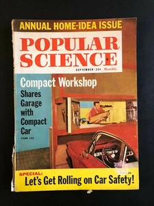 Popular Science Magazine September 1961  Compact Workshop - Bild 1 von 3