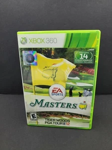 Tiger Woods PGA Tour 12: The Masters (Microsoft Xbox 360) GAME DISC & CASE GOLF - Picture 1 of 3