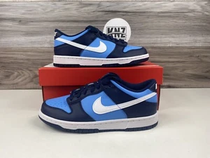 *Nike DUNK Low University Blue White UNC Tarheels Shoes GS Women's HF0031-400 - Picture 1 of 10