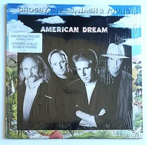 CROSBY, STILLS, NASH & YOUNG - American Dream - Vinyl LP Atlantic 81888-1 Shrink - Imagen 1 de 6